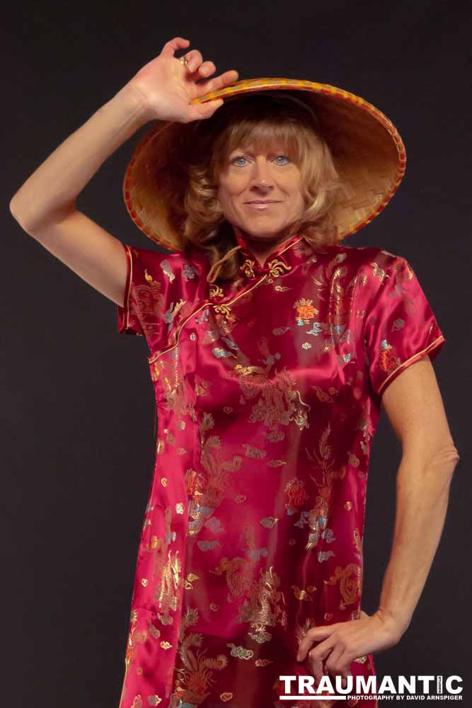 My high school friend Robyn Roberts wanted to pose.  I was happy to oblige.